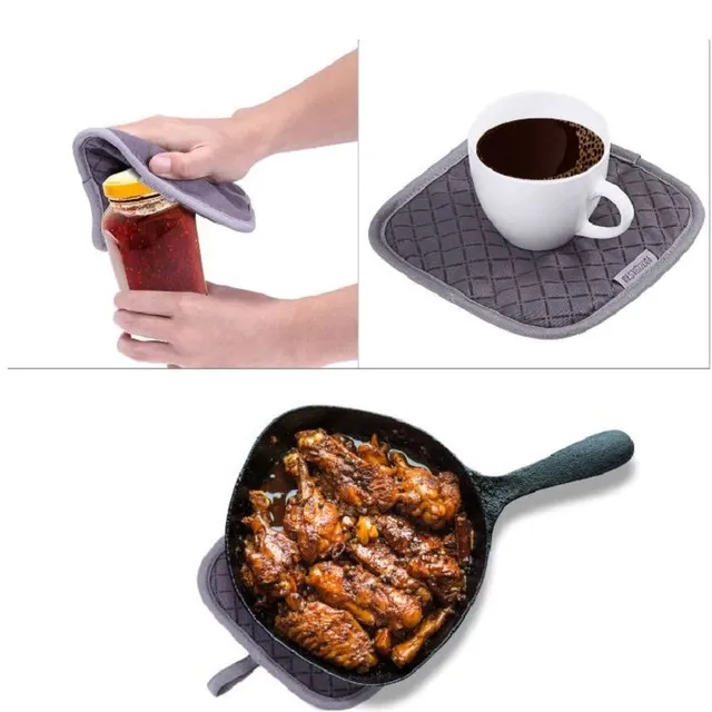 4 pcs Kitchen mitt and mat