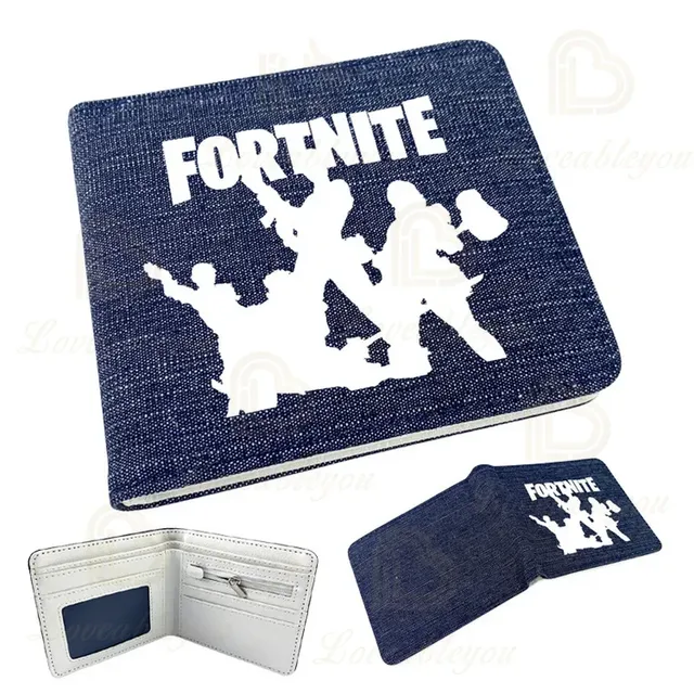 Baby jean wallet with themes favorite games Fortnite