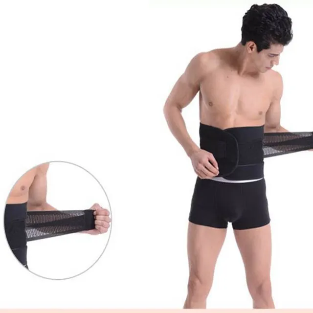 Lung belt with elastic clamping