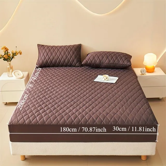 Waterproof mattress protector 1 pcs, stain resistant and moisture resistant, Suitable sheet