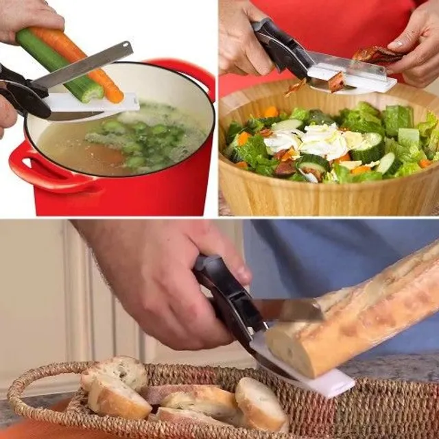 Multi-functional kitchen scissors