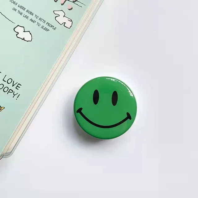 Praktický kulatý PopSockets držák Smile