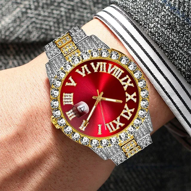 Štýlové krásne pánske hodinky Teppo