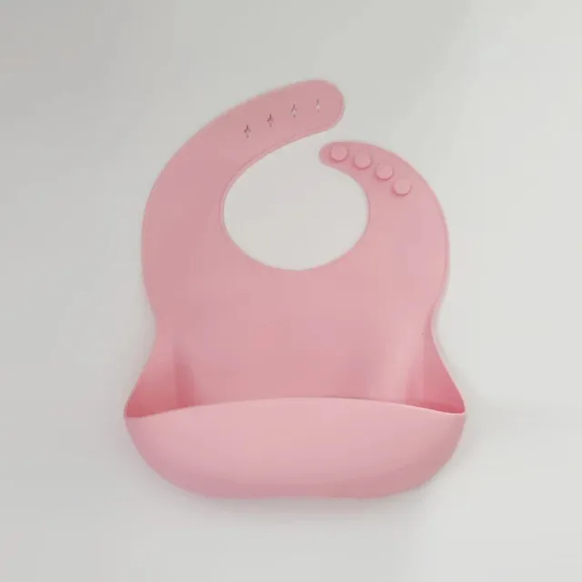 Col en silicone pour enfant - Bavoir imperméable pour bébés et tout-petits