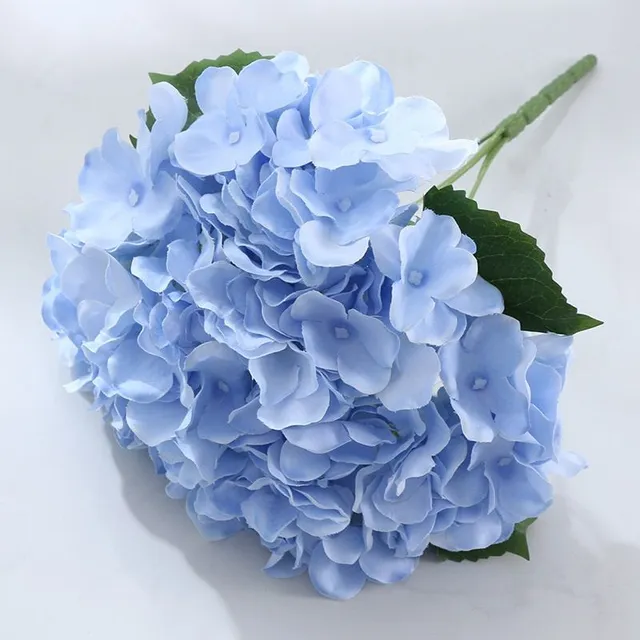 Luxurious large monochrome decorative artificial flower - hydrangea