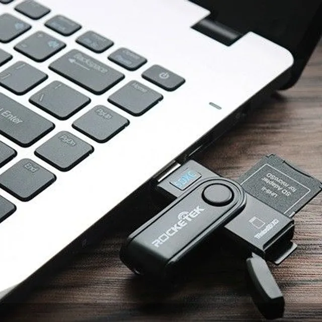 External memory card reader