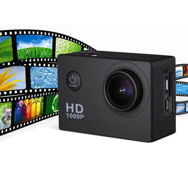 Cyfrowa mini kamera HD z wodoodporną obudową