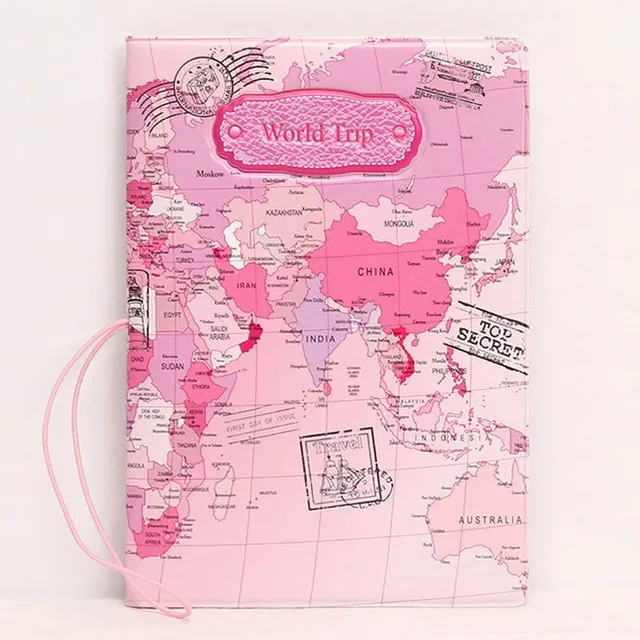 Designer travel passport case in several styles