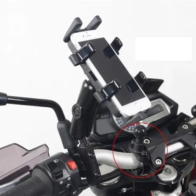 Phone holder and motorbike navigation