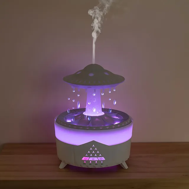 Intelligent air humidifier with aromatherapy and large tank