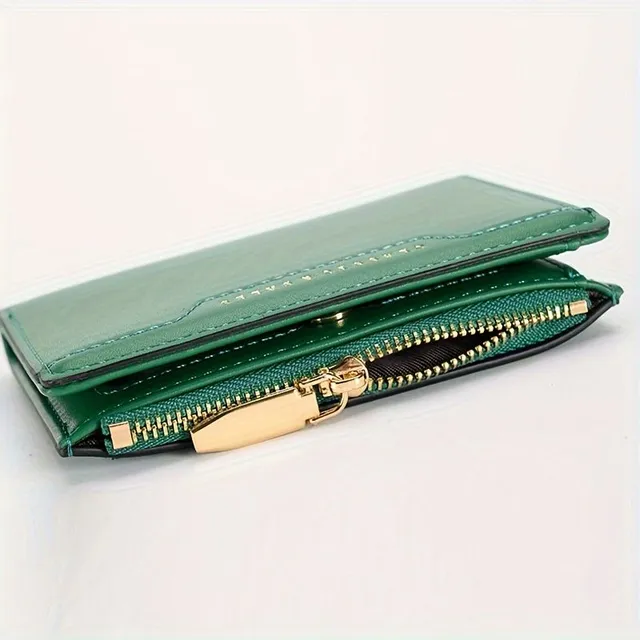 New thin single color coin wallet from 2024, minimalist trendy wallet