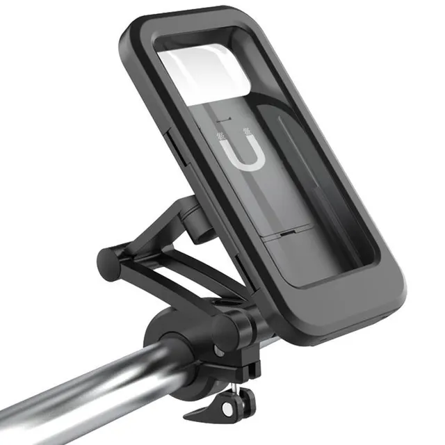 Adjustable waterproof bike phone holder