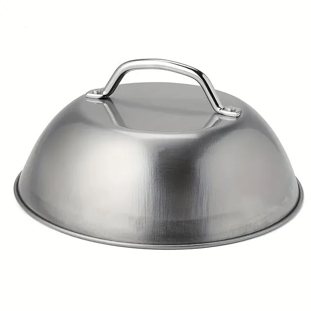 Barbecue stainless steel burn and melting dome 2v1 - for perfect outdoor cooking and camping