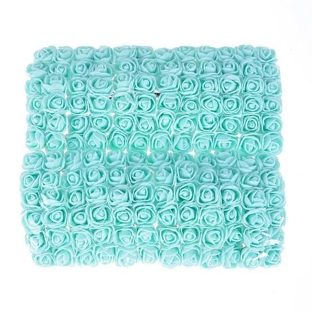 Mini Roses 144 pcs mint-green