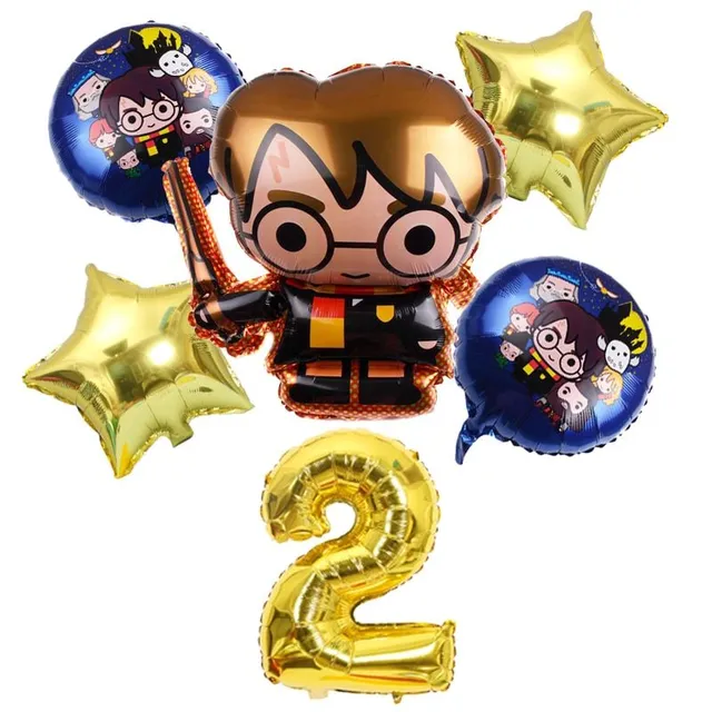 Sada dětských párty narozeninových balónků Harry Potter