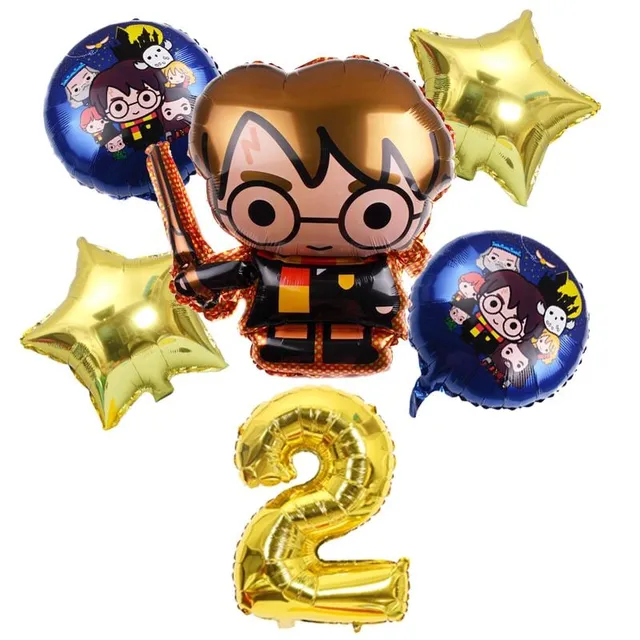 Harry Potter Birthday Party Balloons Set