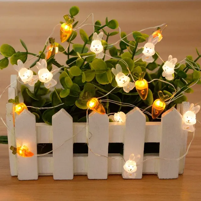 Trends light chain with 20 LED lights with Easter theme - more variants, 2 meters long