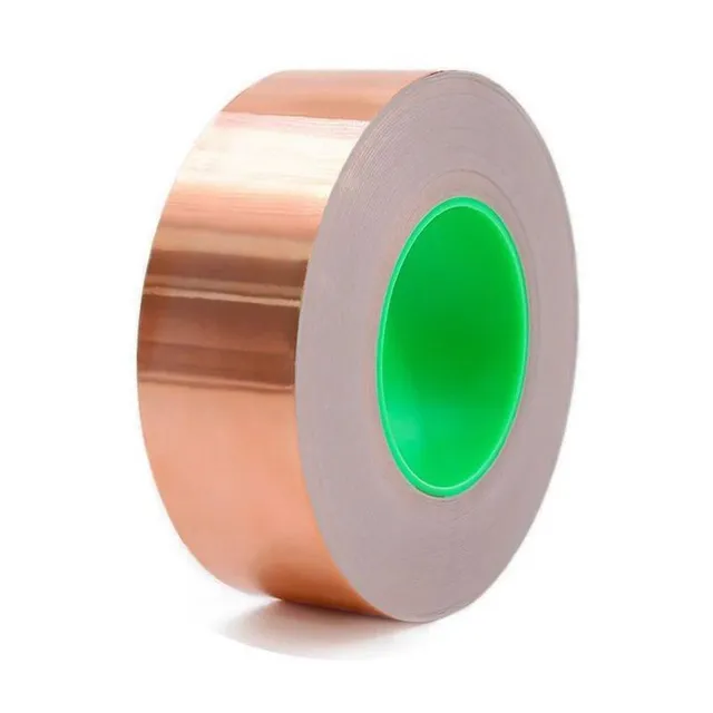 Copper self-adhesive tape against slugs