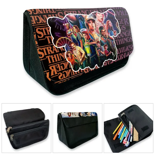 Large capacity Stranger Things school or office supply case