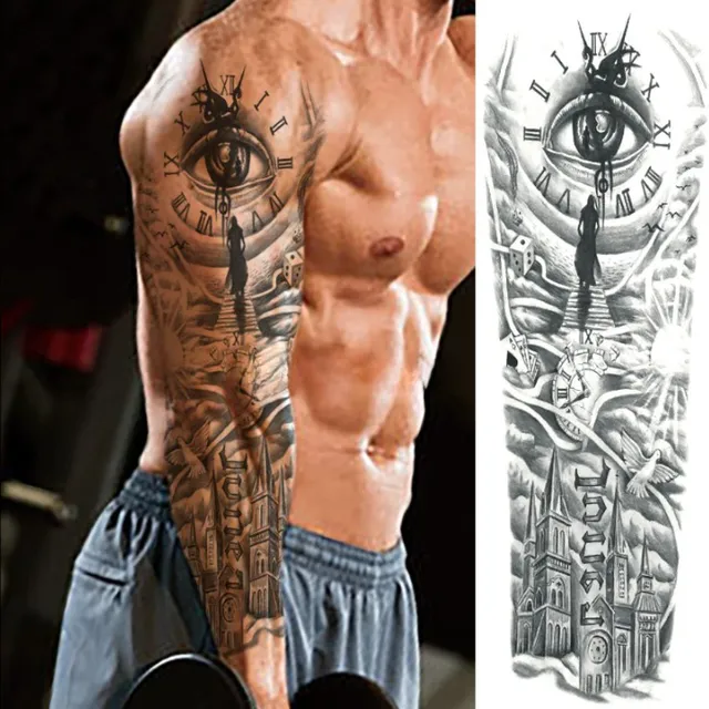 Vízálló ideiglenes tetoválás férfiaknak