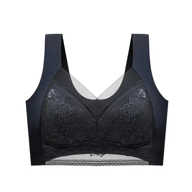 Women's seamless bra in large sizes - comfortable bra without bones with excellent support