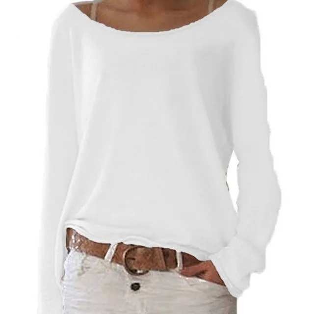 Women's loose long sleeve shirt