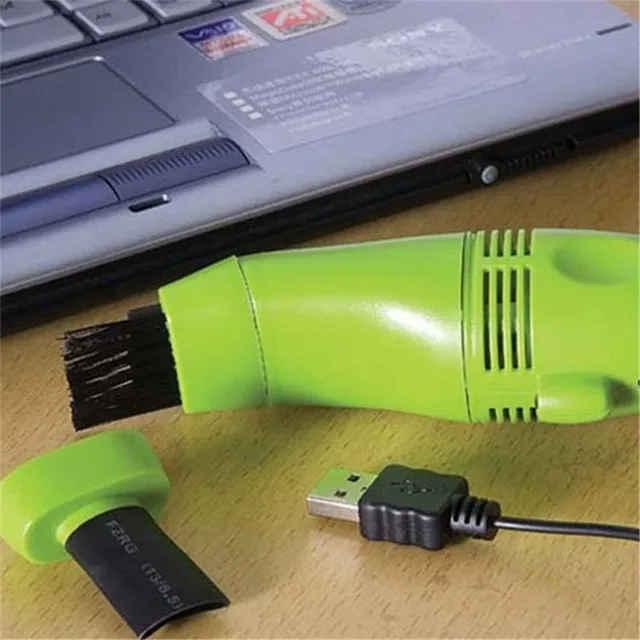 Praktický USB mini vysávač na nečistoty v klávesnici - rôzne farby Kathrin