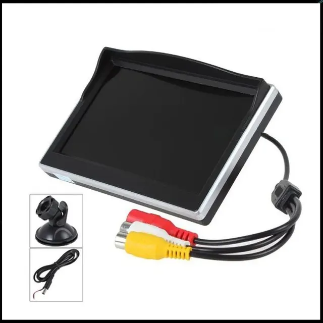 Cameră de parcare wireless cu monitor auto (negru 12V)