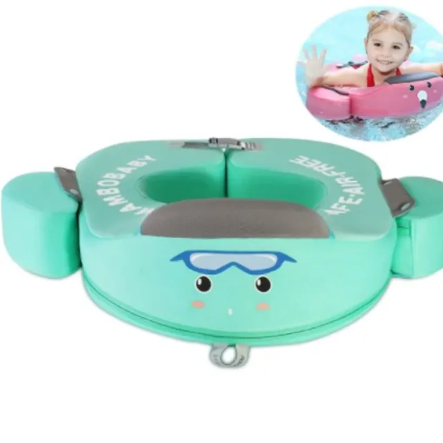 Children's inflatable swimming rings in different variants