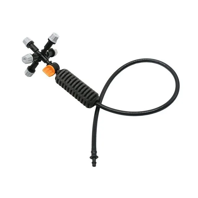 Water mist 360° spray nozzle for hose