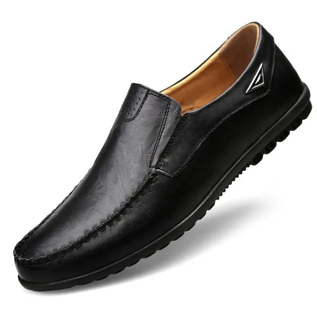 Men's leather loafers cierna 38