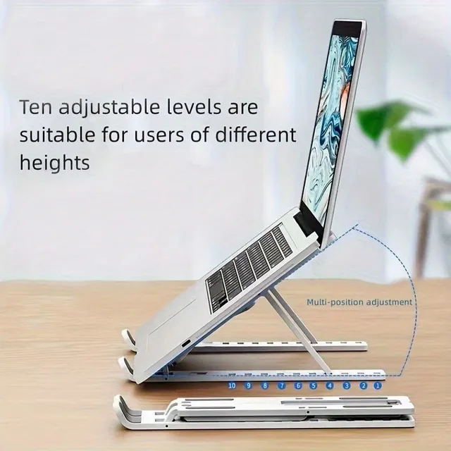 Ergonomic adjustable stand for laptop