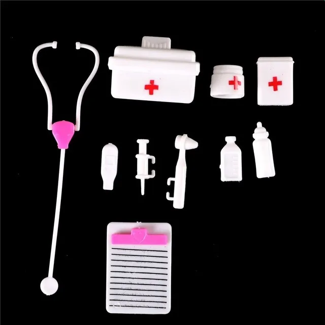 Medical kit for doll 10 pcs