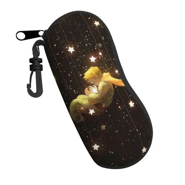 Drawn case for glasses with the theme of Little Prince