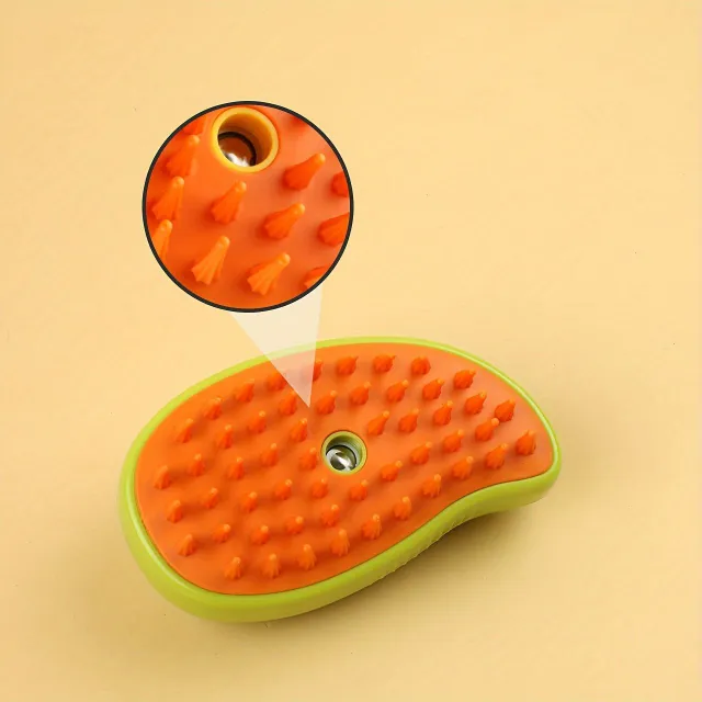 Multifunction cat brush - hair removal, massage, steam cleaning