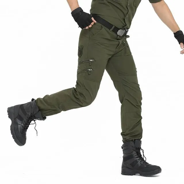 Pantaloni eleganti da uomo dell'esercito