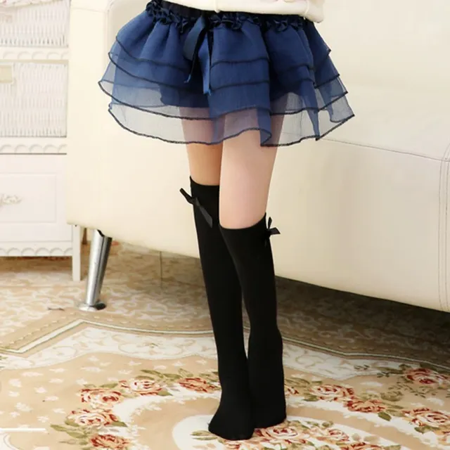 Girl stockings with bows