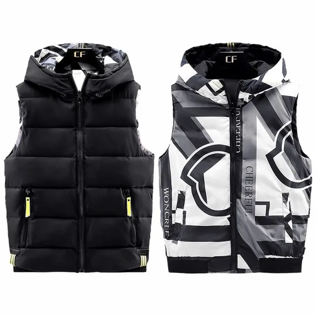 Men's trendy reversible vest Marcus - collection 2022