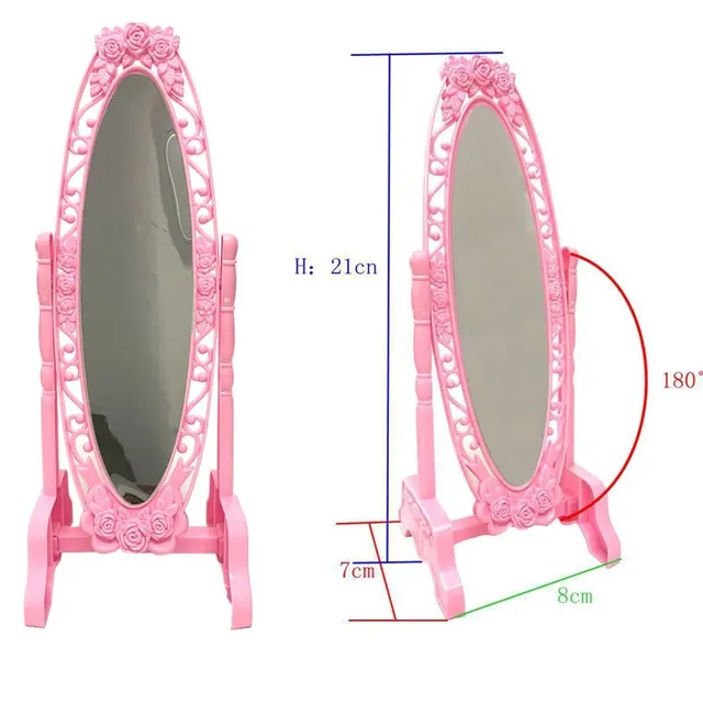 Plastic furniture for dolls - mix