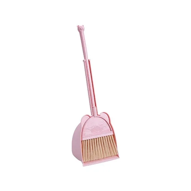 Kid's broom with a shovel