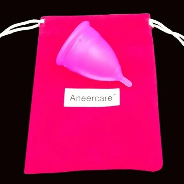 Menstrual cup - 4 colours - 2 sizes