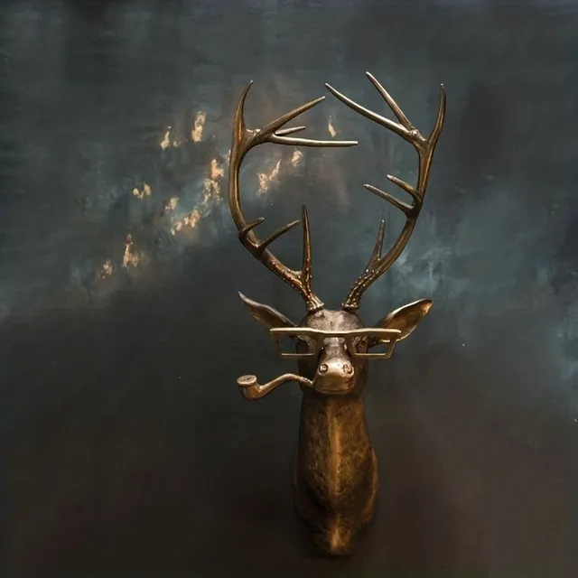 Hanging Deer Ornament Frankie from Resin Art