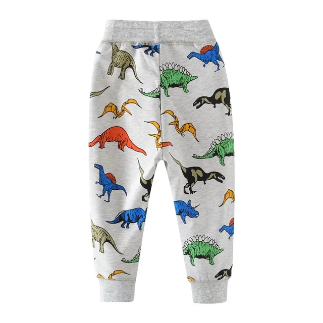 Boy set with print dinosaurs