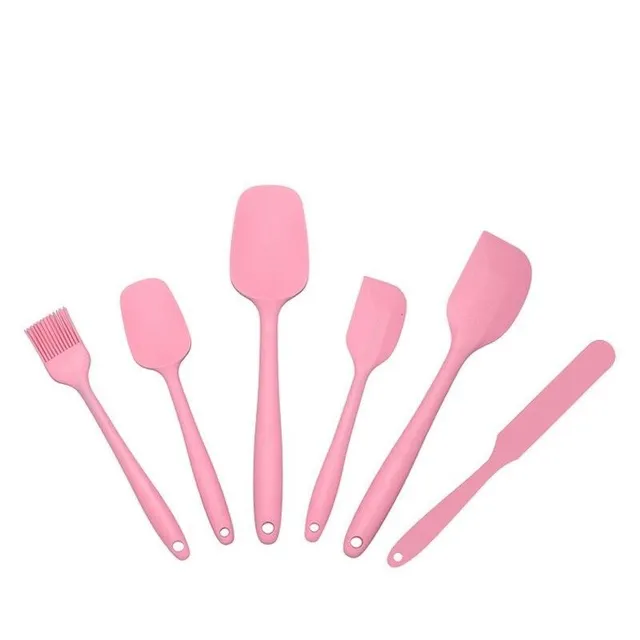 Set de spatule din silicon 6 bucăți