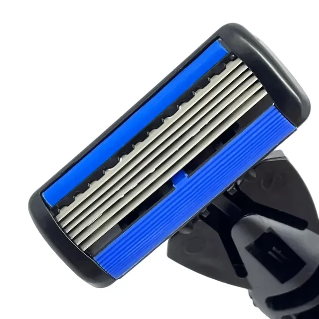 Hand shaver for men and women with 36 spare heads Handle with replaceable blades with six blades