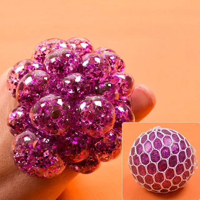 Glitter anti-stress ball