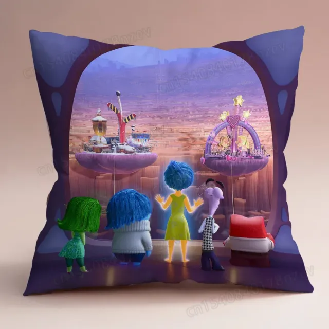 Printed cute pillowcase with motifs of favorite characters from a fairy tale In the head 2 - Inside Out 2