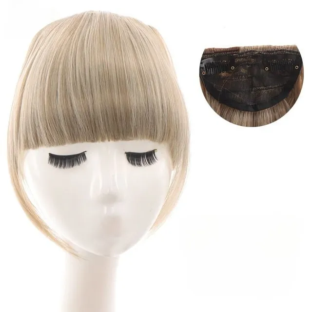 Hairpiece synthetic hair of different colours - bangs