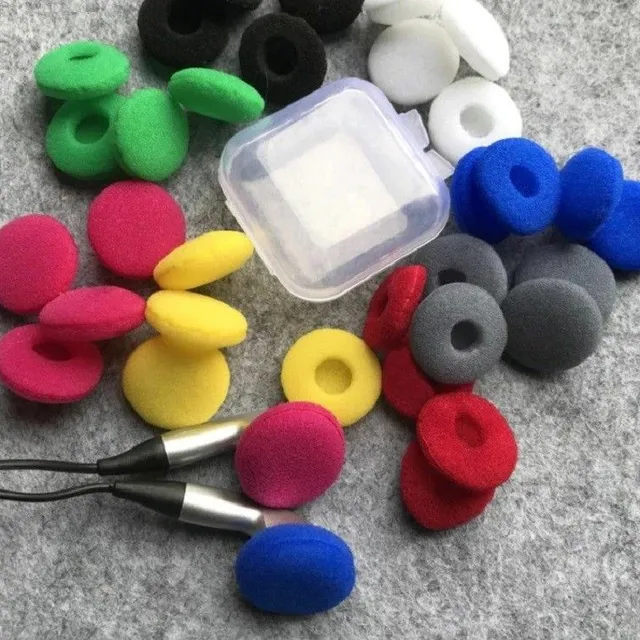 Spare foams for headphones 20 pcs