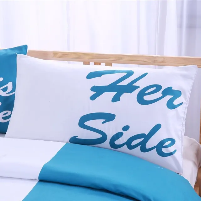 Pillowcases - Her side, His side